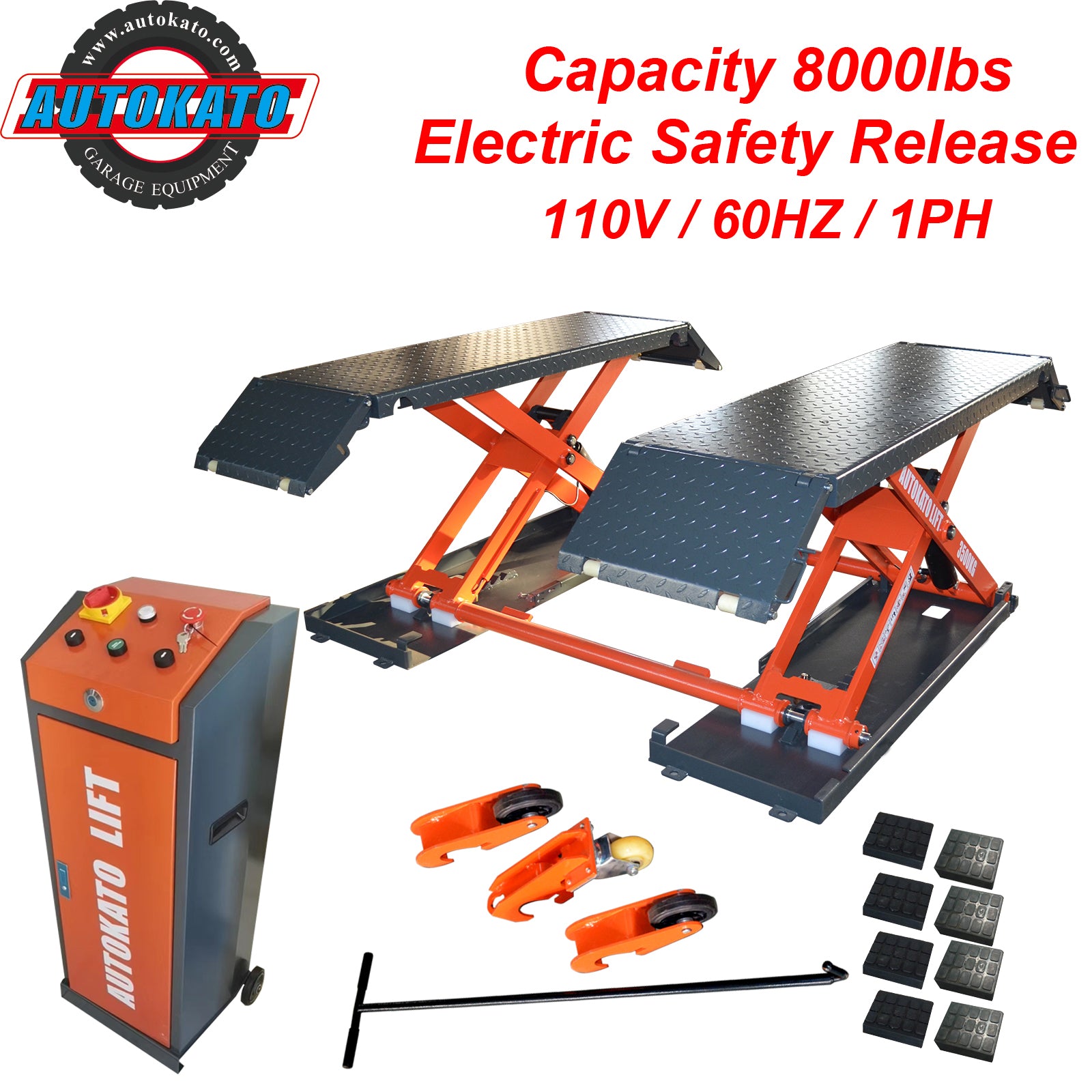 Katool KT-X85 Electric Mid Rise Scissor Lift cover image