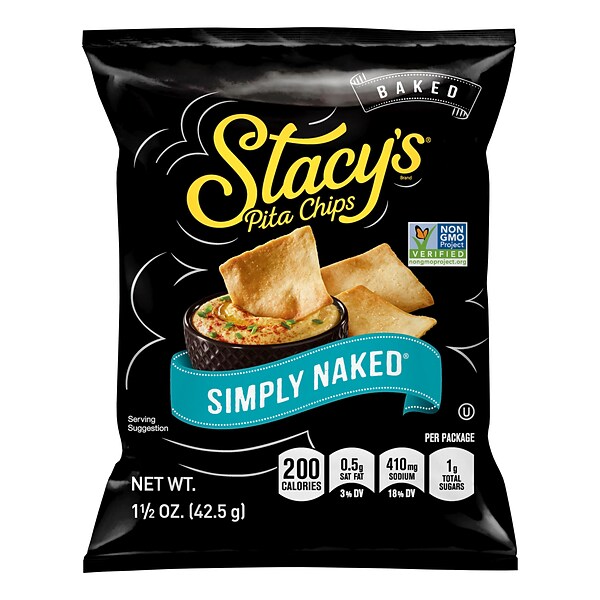 Stacy's Simply Naked Sea Salt Pita Chips (QUA49650) 301270 cover image