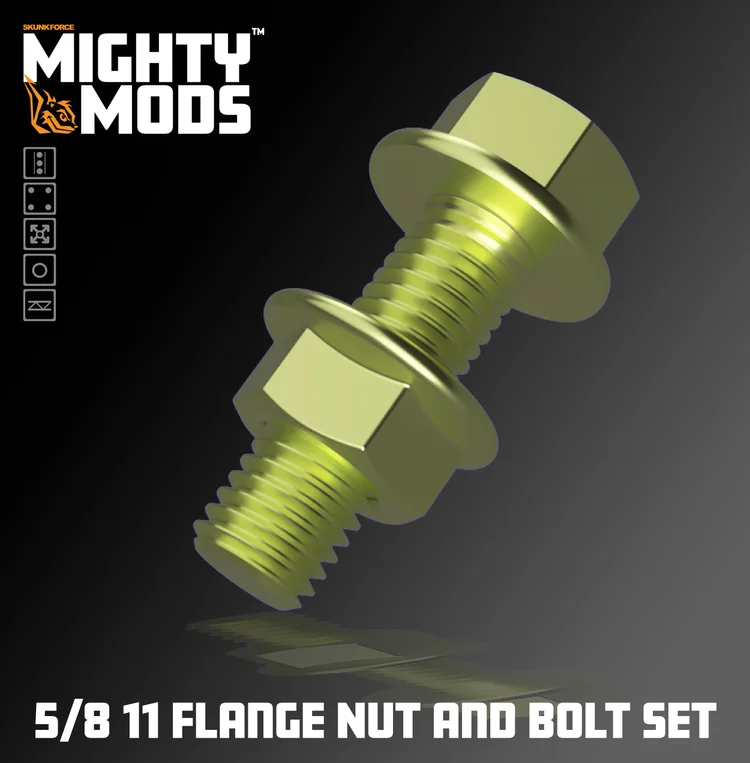 Hudson Spider Grade 8 - Nut and Bolt w/flange cover image